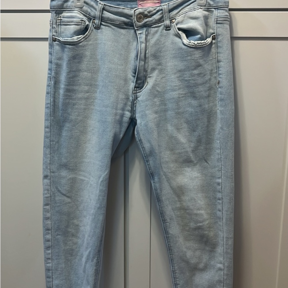 BAMBOO Women's Light Blue Skinny Jeans